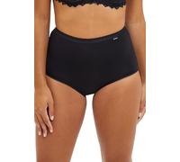 SANS COMPLEXE Classique Coton B_61AH36 Culotte, Noir+Noir, 44 Femme