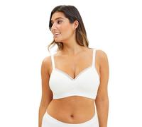 Soutien-gorge brassière sans armatures - Blanc Blanc L