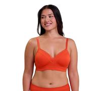 Sans Complexe - Modèle Agathe - Brassière sans Armatures - Femme - M - Orange Mandarine
