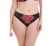 Sans Complexe - Modèle Amelie Print - Slip - Femme - 42/44 - Feuillage Corail