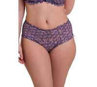 Sans Complexe - Modèle Arum Mosaic - Culotte - Femme - 50/52 - Imprimé Graphic Mûre