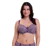 Sans Complexe - Modèle Arum Mosaic - Soutien-Gorge Classique avec Armatures - Femme - 100C - Imprimé Graphic Mûre