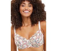 Sans Complexe - Modèle Arum Mosaic - Soutien-Gorge Classique avec Armatures - Femme - 100F - Imprimé Graphique Aurore