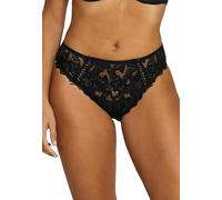 Sans Complexe - Arum - Culotte en Microfibre et Dentelle - Classique - Uni - Femme - 42/44 - Noir