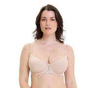 Sans Complexe - Modèle Arum - Soutien-Gorge Corbeille Classique avec Armatures - Femme - 95E - Skin