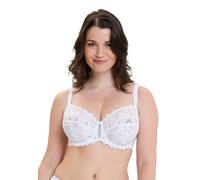 Sans Complexe - Arum - Soutien-Gorge Emboitant en Dentelle avec Armatures - Classique - Femme - Blanc - 90G