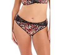 Sans Complexe - Modèle Ava Fantaisie - Slip Taille Normale - Femme - 50/52 - Imprimé Floral Noir