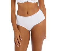 Sans Complexe - Modèle Classique Coton B - Lot de Deux Slips Taille Normale - Femme - 52 - Blanc+Blanc