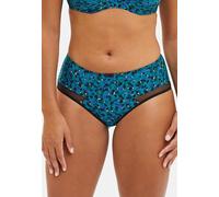 Sans Complexe - Modèle Complice - Shorty - Femme - 38/40 - Imprimé Floral Bleu Emeraude