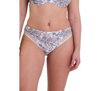Sans Complexe - Modèle Complice - Slip - Femme - 46/48 - Imprimé Paisley Mûre & Mandarine