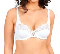 Soutien-Gorge à Armatures Blanc en coton Blanc 100B