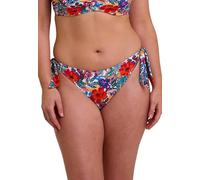Sans Complexe - Modèle Curaçao - Bas de Maillot de Bain Taille Normale - Femme - 42/44 - Imprimé Tropical Multicolore