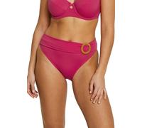 SANS COMPLEXE Elevated Basics_68PAI73 Maillot de Bain, Culotte Taille Médium, Rose Virtuel, 34/36 Femme