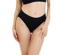 Sans Complexe - Modèle Essentiel Confort - Lot de Deux Slips - Femme - 42/44 - Noir & Noir