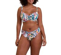 sans Complexe Femme Fidji Haut De Bikini, Imprimé Exotique Blanc, 95C EU