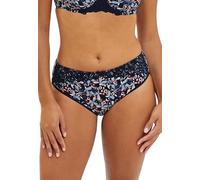 Sans Complexe - Modèle Flora - Slip Taille Normale - Femme - 38/40 - Imprimé Floral Bleu & Rose Pale