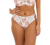 Sans Complexe - Modèle Oriane - Slip Taille Normale - Femme - 50/52 - Bouquets Blanc/Vert