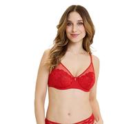 Sans Complexe - Modèle Salomé - Soutien-Gorge - Femme - 110E - Rouge Flamboyant