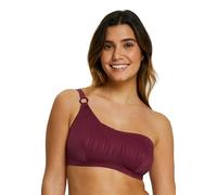 SANS COMPLEXE on Board_53SAK50 Haut de Maillot de Bain Brassière sans Armatures, Rouge Rhododendron, 46 Femme