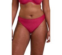 SANS COMPLEXE REFLET_68OAH72 Maillot, Slip de Bain échancré, Cerise, 50/52 Femme