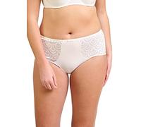 SANS COMPLEXE, Shorty, Modèle So Féminine, Un Look Basic-Chic très Confortable, à Porter au Quotidien sans modération, Ivoire, 50-52