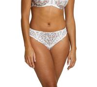 SANS COMPLEXE Femme Amelie Print Slip À Couvrance Modérée, Imprimé Tulipes Taupe, 46-48 EU