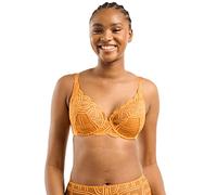 Sans Complexe, Soutien Gorge Classique Armatures, pour Femmes, Modèle Elise 70AAH61, Jaune Ocre, 110D