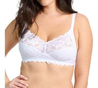 Sans Complexe, Soutien-Gorge sans Armatures, pour Femmes, Modèle Coton d'Arum 744438, Blanc, 100D