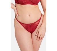SANS COMPLEXE STRING Ligne CHARMANTE Couleur Rouge Grenat Taille 42/44-46/48