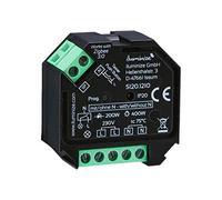 Sans conducteur N : actionneur de commutation iluminize Zigbee 3.0, 1 canal 230 V, max. 400 W, Lightlink & Touchlink, pas de fonction d'intensité variable
