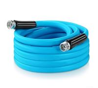 Sans danger pour l'eau potable : le matériau en PVC conforme à la norme CA65 exclut le BPA et les phtalates pour une hydratation sûre pendant les voyages en camping ou les tâches de jardinage à