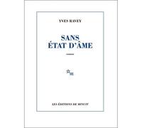 Sans état d'âme - Yves Ravey - Minuit - broché - Roman