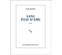 Sans état d'âme - Yves Ravey - Minuit - broché - Roman