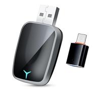 sans Fil Android Auto & Carplay sans Fil Adapter, 2 en 1 Convertir Wired Android Auto/Car Play en sans Fil pour Les Voitures avec Wired CarPlay, Car Play Adaptateur sans Fil Type-C/USB Plug & Play