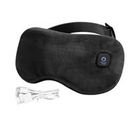 Sans fil Heated Eye | Rechargeable, Washable, 3 Temp Settings | Sans Fil Sleep For Dry Eyes, Eye Strain Relief | Travel Essential With Auto Shut-Off
