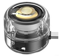 Sans fil pour mini haut-parleur BT de type C, amplificateur de basses portable 3 W, autonomie de batterie 6H, boîtier en ABS transparent pour audio mobile (Y11)