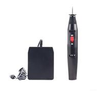 Sans fil pour mini perceuse, mini kit d'outils rotatifs électriques, graveur portable pour métal, bois, plastique, sculpture (noir)