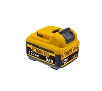 sans Fil/Rechargeable Compatible avec Les Batteries Lithium-ION DeWalt DCB120 12V 2.0Ah Batterie DCB124 DW089LG DCD701F2 Outils électriques/Niveau Laser(12V 6AH X1)