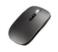 sans fil silencieux - rechargeable, sans fil ergonomique avec voix AI 2.4G - USB avec silencieux, 1600 DPI, traducteur 28 langues pour PC, ordinateur portable et ordinateur de bureau