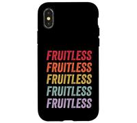 sans Fruit Coque pour iPhone X/XS