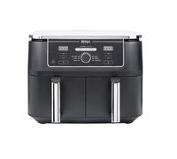Ninja Friteuse à air chaud AF400EU Double 9,5 L 2470 W Autonome Noir