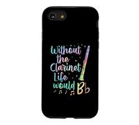 sans la Clarinette, la Vie Serait Un Jeu de Mots Plat Coque pour iPhone SE (2020) / 7/8