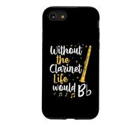sans la Clarinette, la Vie Serait Un Jeu de Mots Plat Coque pour iPhone SE (2020) / 7/8