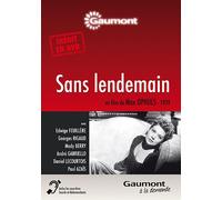 Sans lendemain DVD DVD