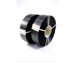 Sans Marque 159748 - Rouleau de bande en polypropylène, 13 mm, couleur noir