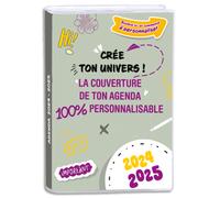 SANS MARQUE Agenda Septembre à Septembre 2025, 1 jour/page. Grille couleur. 1 Couverture personnalisable
