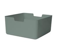 Sans marque Bac plastique recycle M KUB Sage 2 H.15 x l.31 x P.31 cm