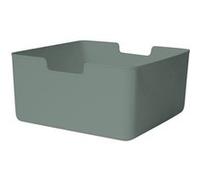 Sans marque Bac plastique recycle M KUB Sage 2 H.15 x l.31 x P.31 cm G