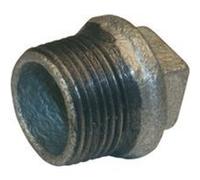 Sans marque Bouchon pour pour tube en acier galvanisé, male diam. 26 x 34 mm