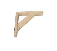 Sans marque Console pour tablette en bois de pin brut eco, 175 x 190